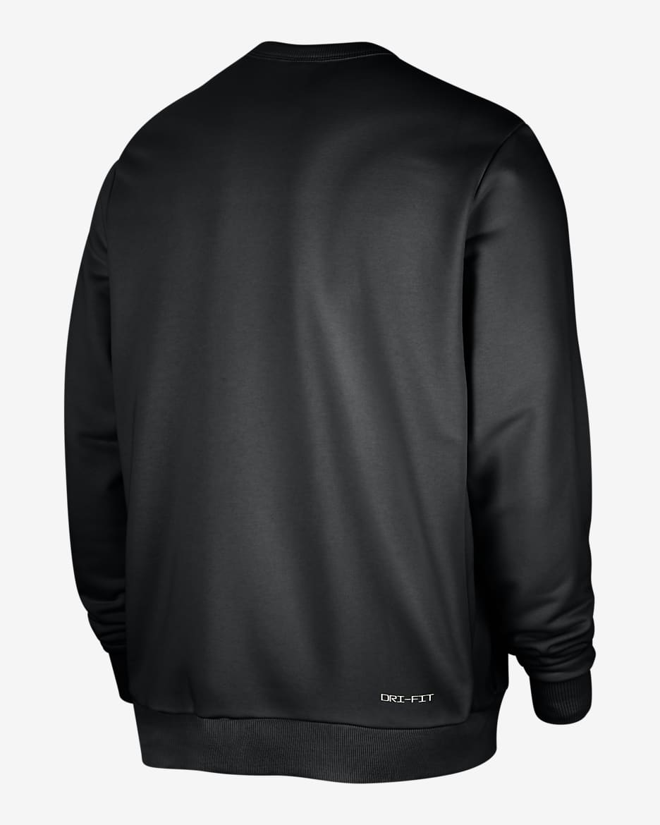 Nike black crew neck best sale